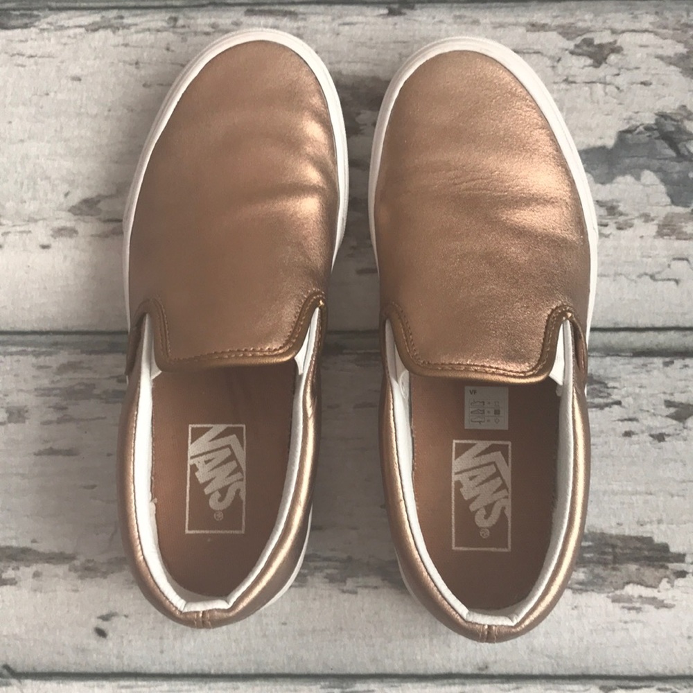 Rose Gold Vans